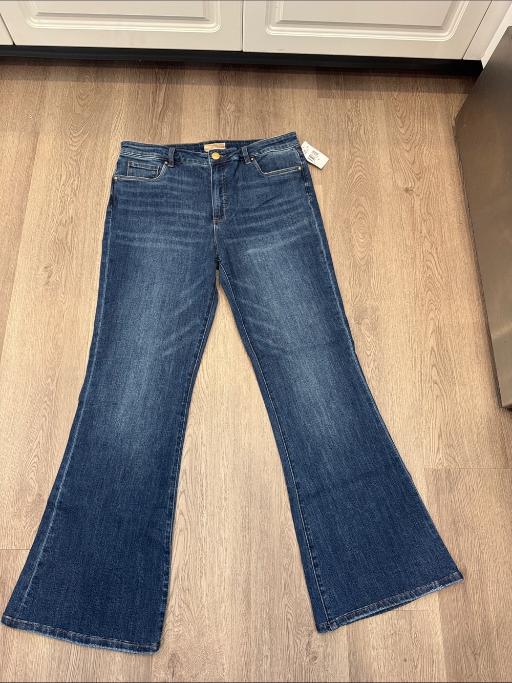 Kut from the Kloth Dark Blue Flare Jeans
